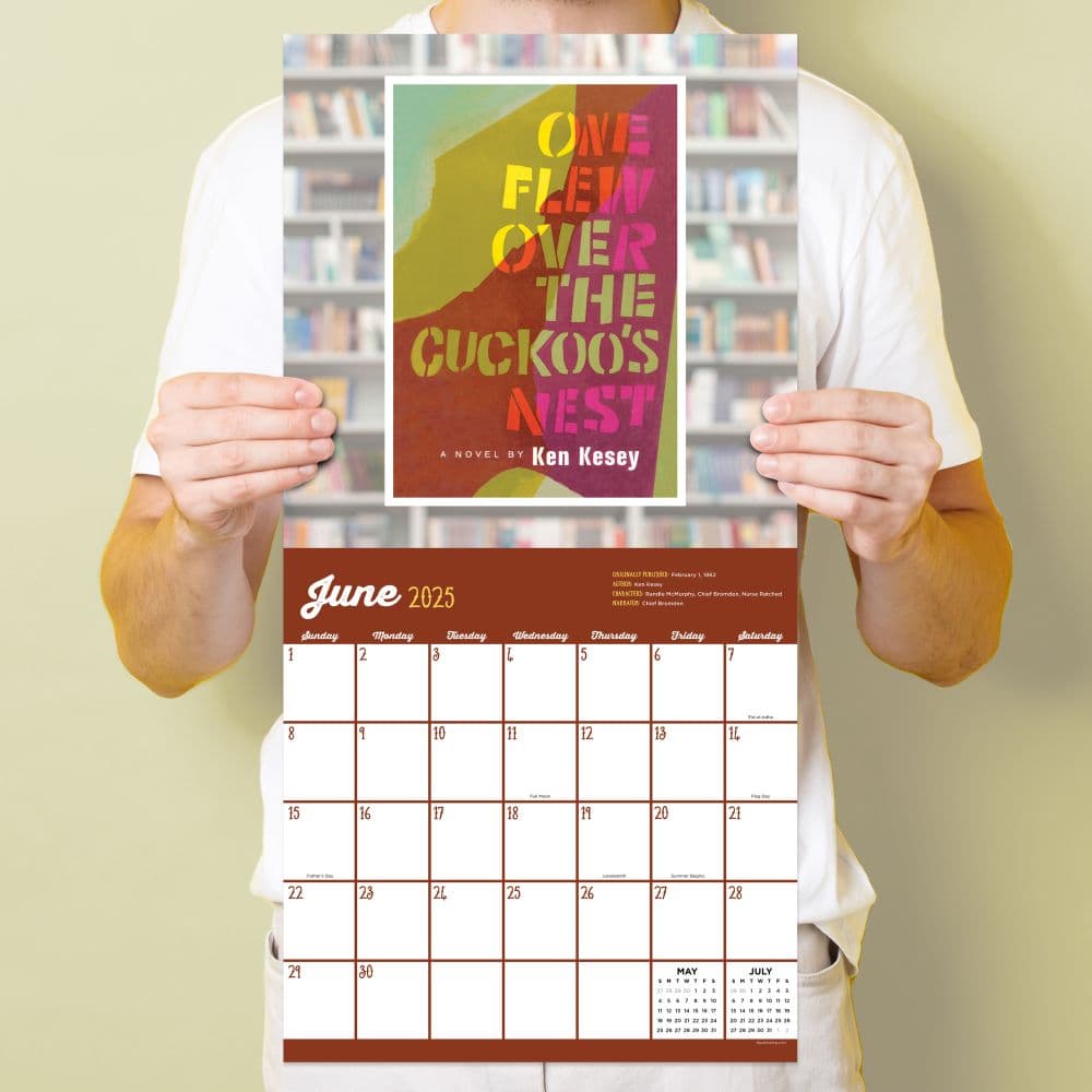 Banned Book Club 2025 Wall Calendar cukoos nest