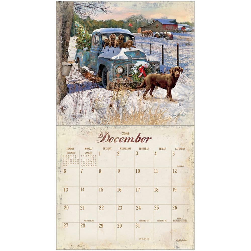 Heartland by Greg Giordano 2026 Wall Calendar Second Alternate Image