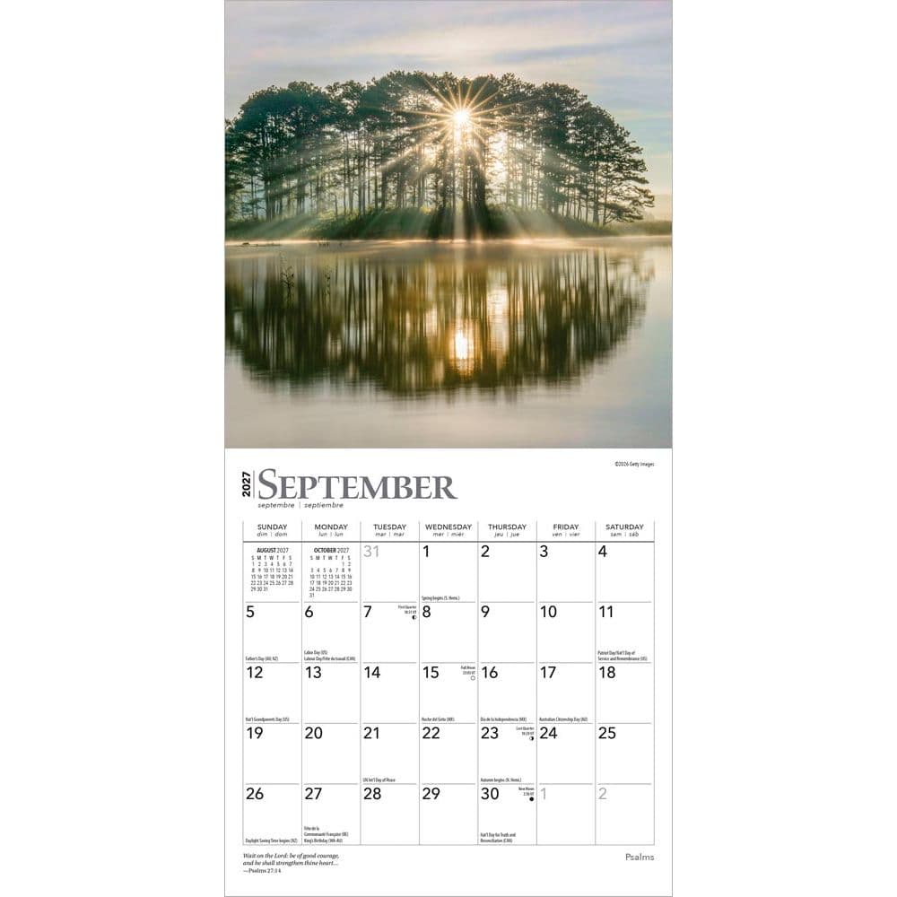 Psalms 2027 Mini Wall Calendar Third Alternate Image