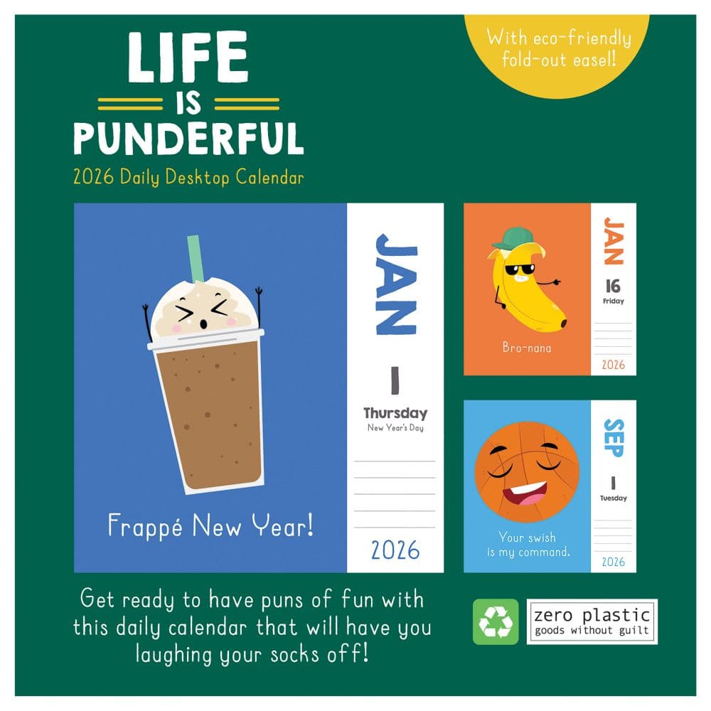 Puns of Fun 2026 Desk Calendar First Alternate Image