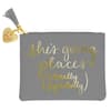 image Going Places Clutch (Grey) Main Image