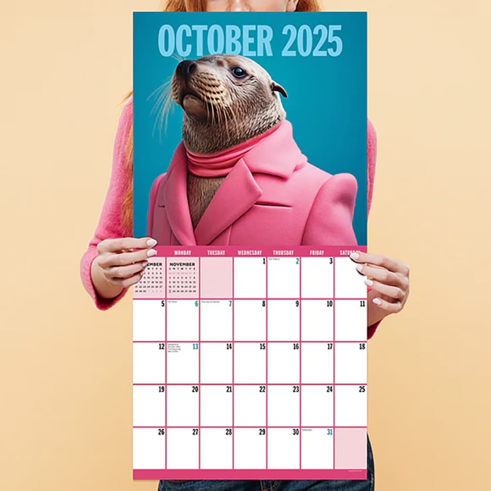 Pawsmopolitan 2025 Wall Calendar Alternate 3