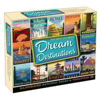 image Dream Destinations 2026 Desk Calendar Main Product Image