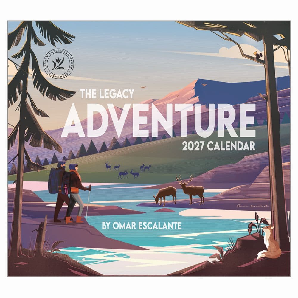 Adventure 2027 Wall Calendar Main Product Image