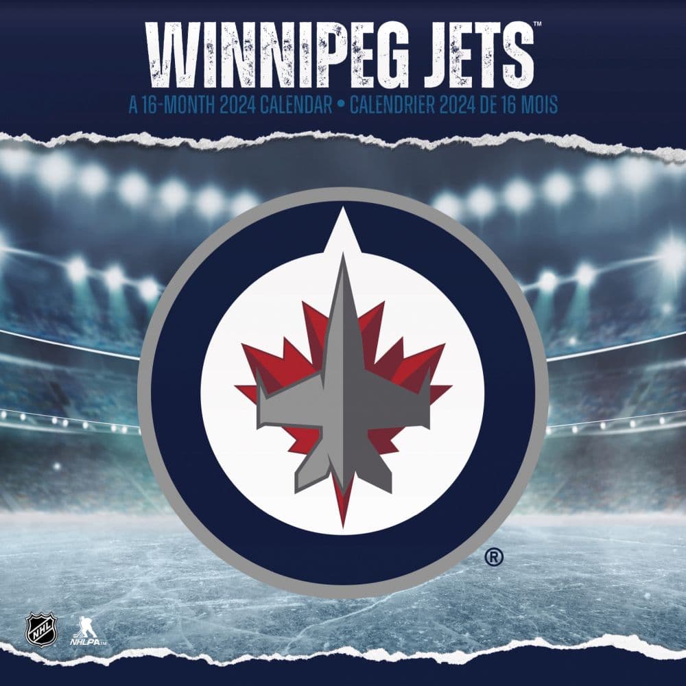NHL Winnipeg Jets 2024 Wall Calendar Main