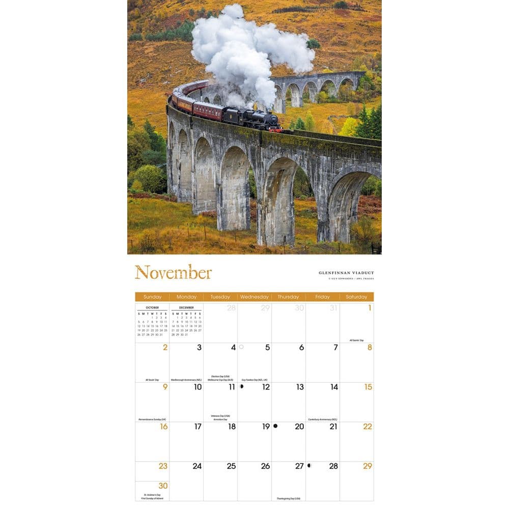 Scotland 2025 Wall Calendar Fourth Alternate Image width=&quot;1000&quot; height=&quot;1000&quot;