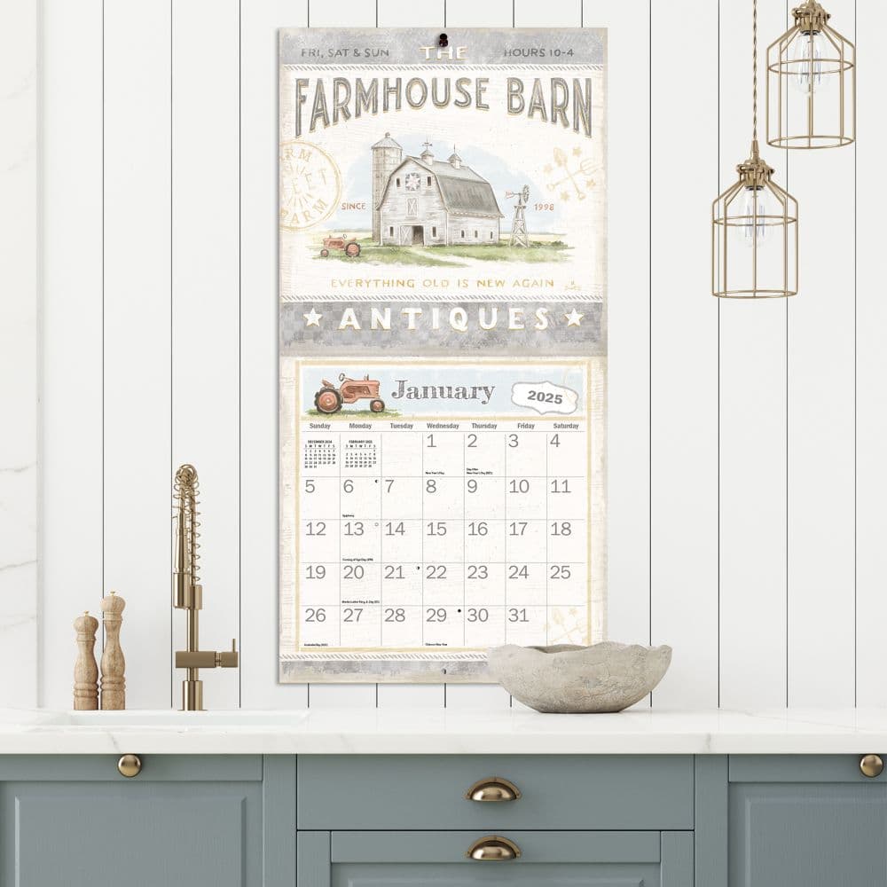 Farm Fresh by Chad Barrett 2025 Wall Calendar Third Alternate Image width="1000" height="1000"