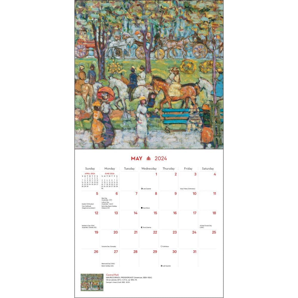 New York in Photos MET 2024 Mini Wall Calendar