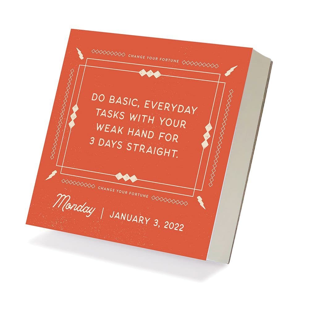Change Your Fortune 2022 Daily Desktop Calendar - Calendars.com