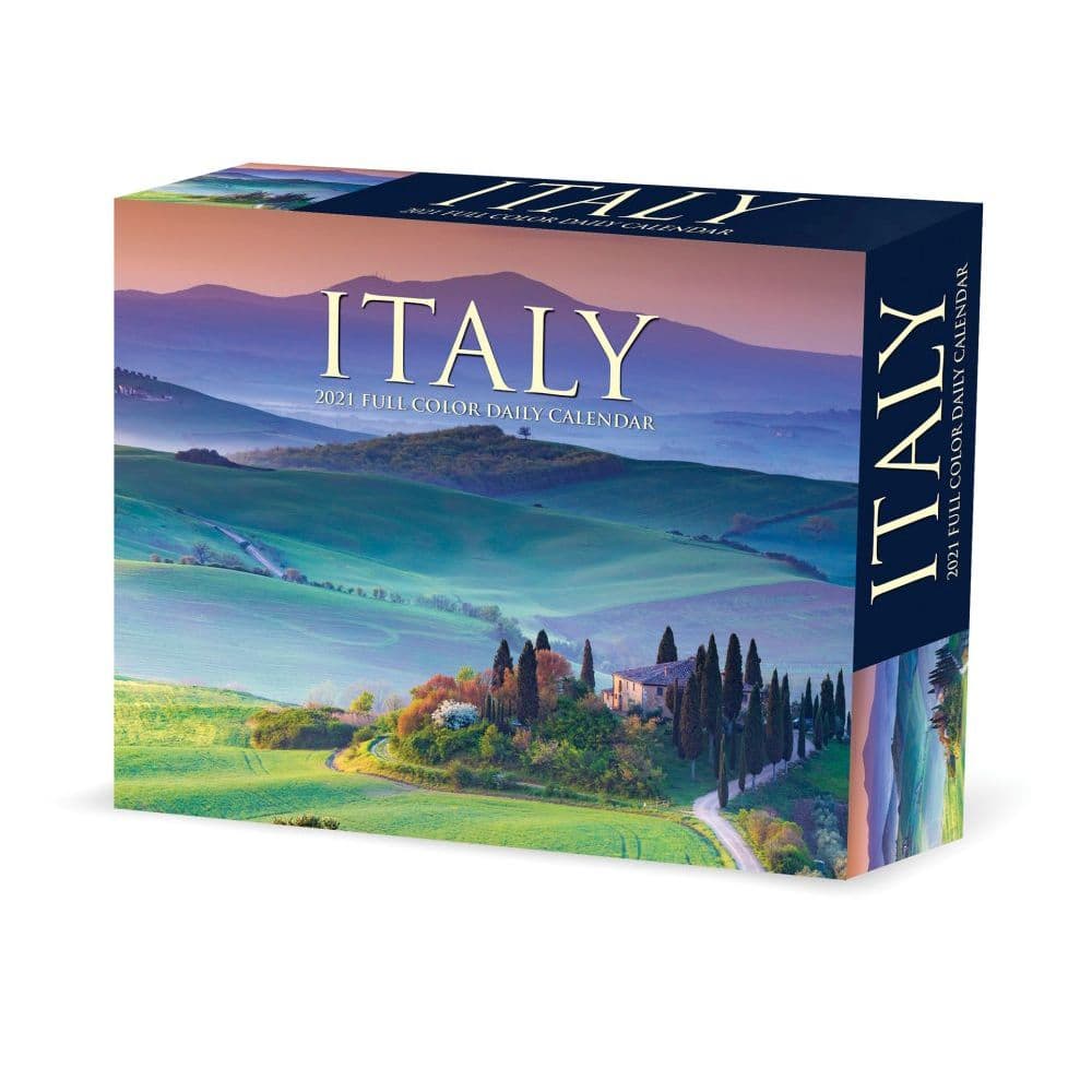 Italy Desk Calendar