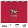 image NFL San Francisco 49ers 2027 Easel Desk Calendar