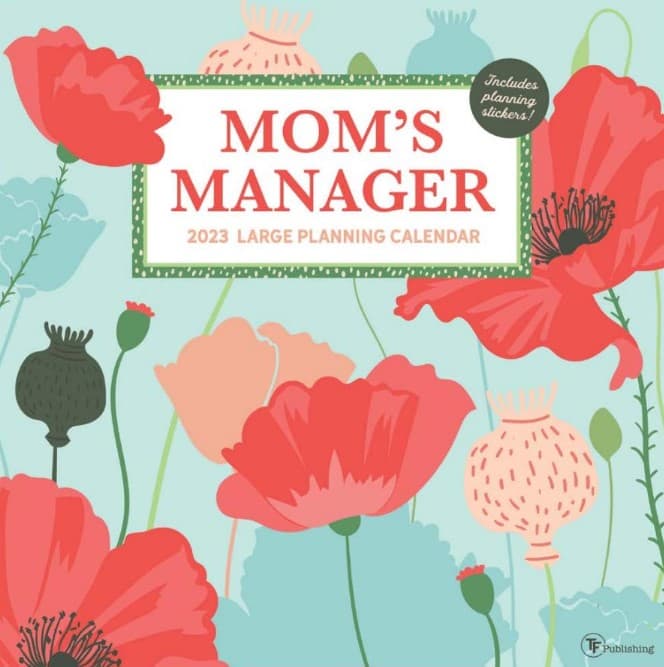 Moms Manager 2023 Wall Calendar
