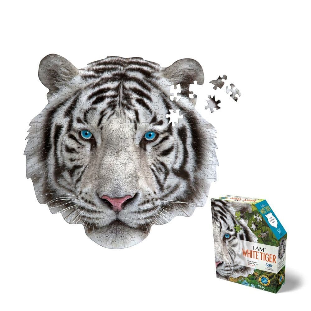 I Am White Tiger Mini 300pc Puzzle Main Image