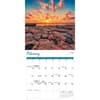 image Sunsets 2026 Mini Wall Calendar Second Alternate Image
