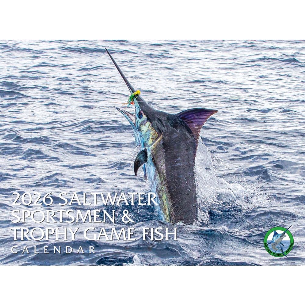 Saltwater Sportsmen &amp; Trophy Game 2026 Wall Calendar Main Product Image