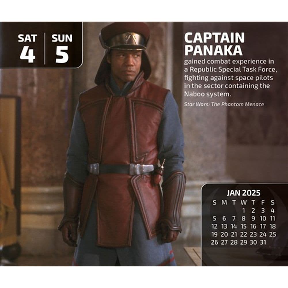 Star Wars 2025 Desk Calendar Fifth Alternate Image