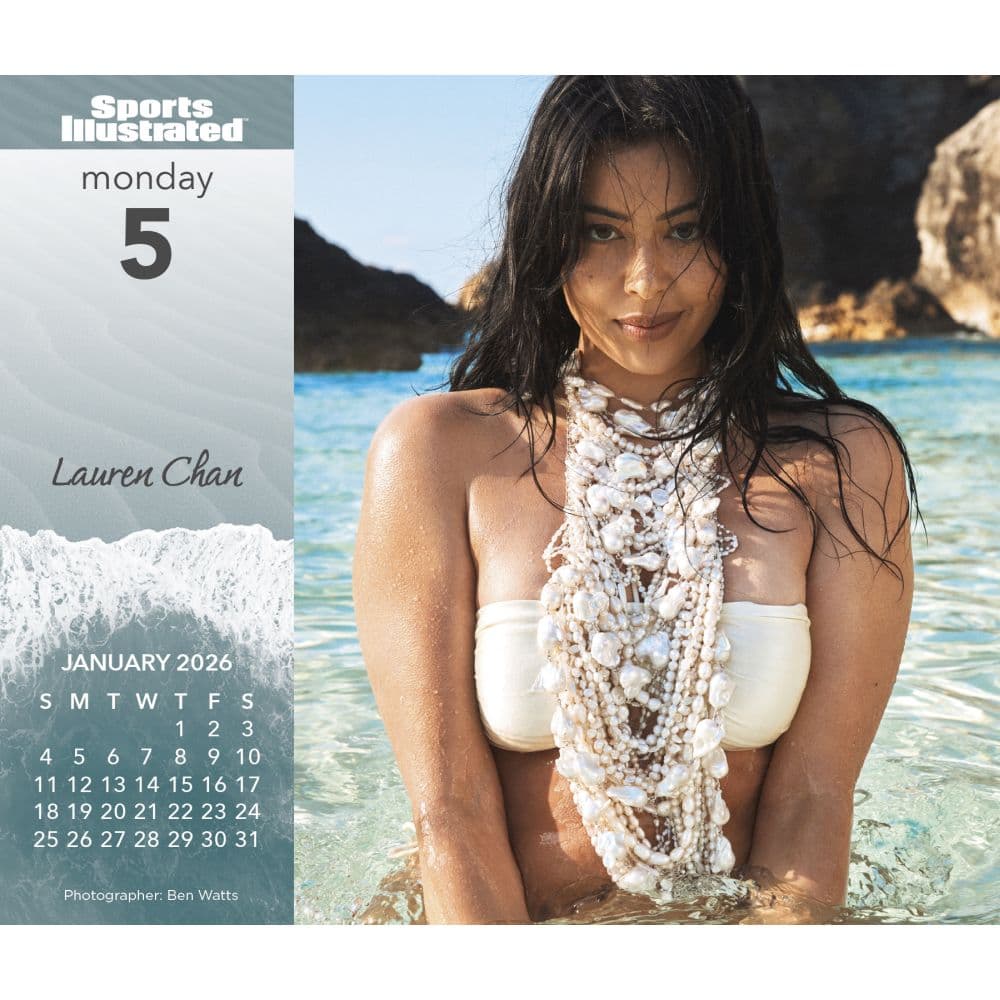 Sports Illustrated Swimsuit 2026 Desk Calendar Fifth Alternate Image