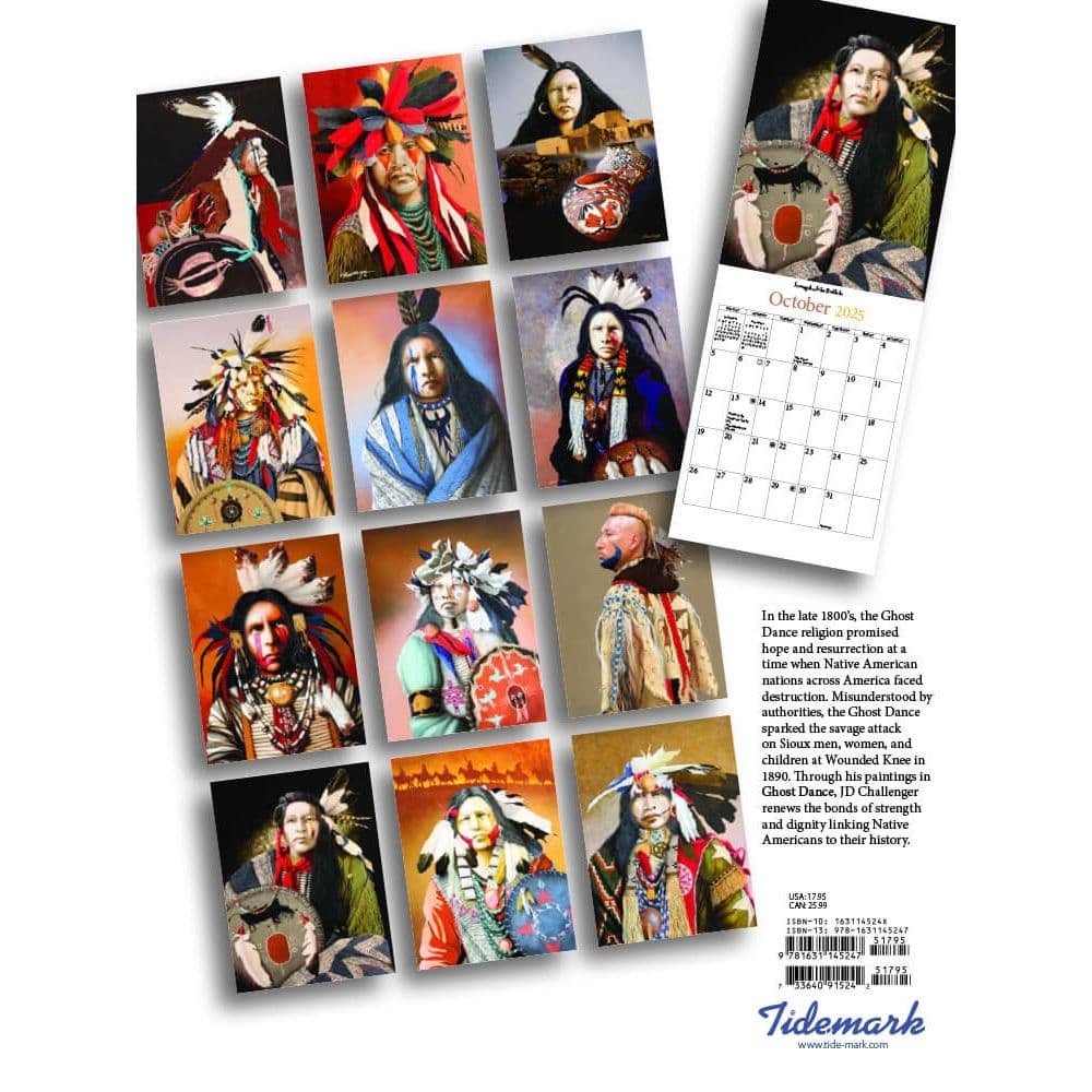 Ghost Dance 2025 Wall Calendar First Alternate Image width="1000" height="1000"