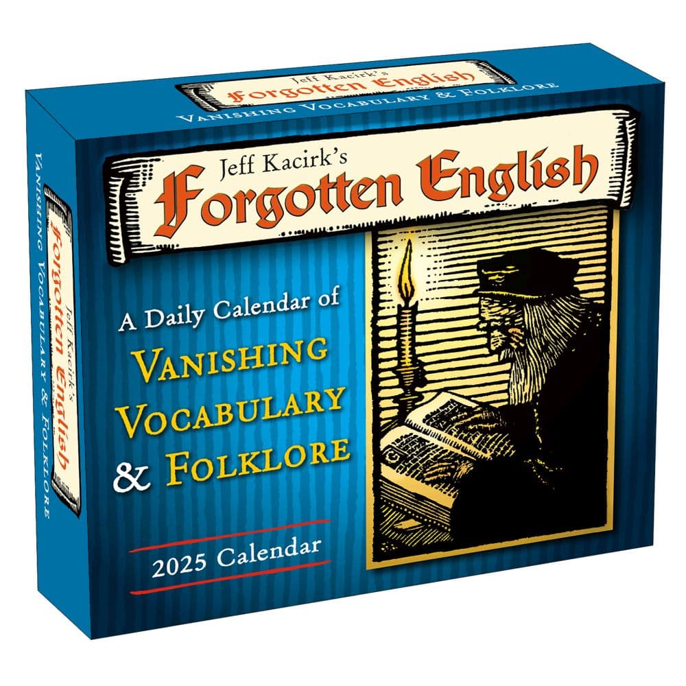 Forgotten English Calendar 2025 