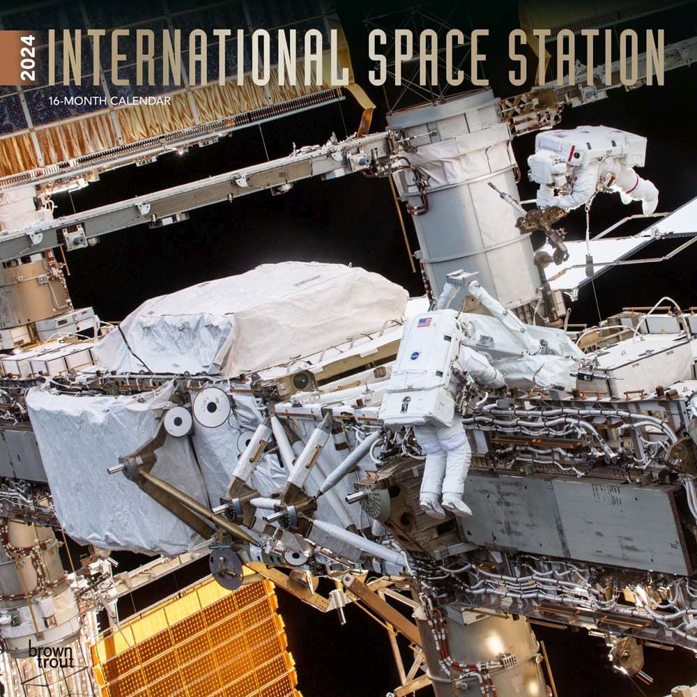 International Space Station 2024 Wall Calendar Main Product Image width=&quot;1000&quot; height=&quot;1000&quot;