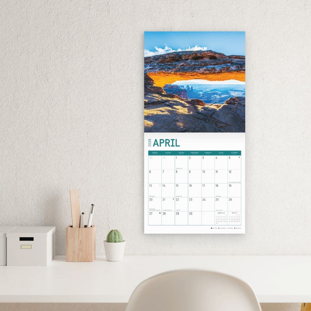 American Landscapes 2025 Wall Calendar Third Alternate Image width="1000" height="1000"