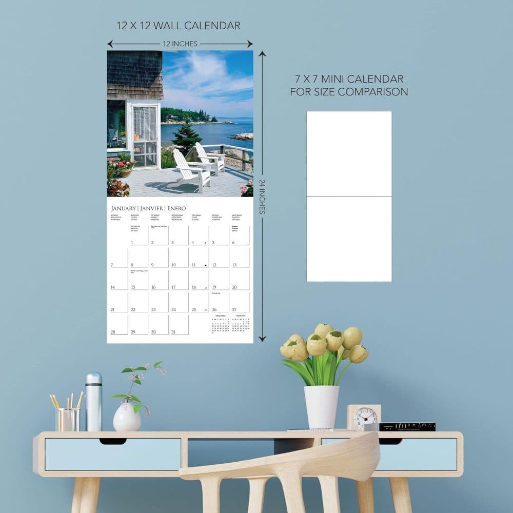 On The Porch 2024 Wall Calendar