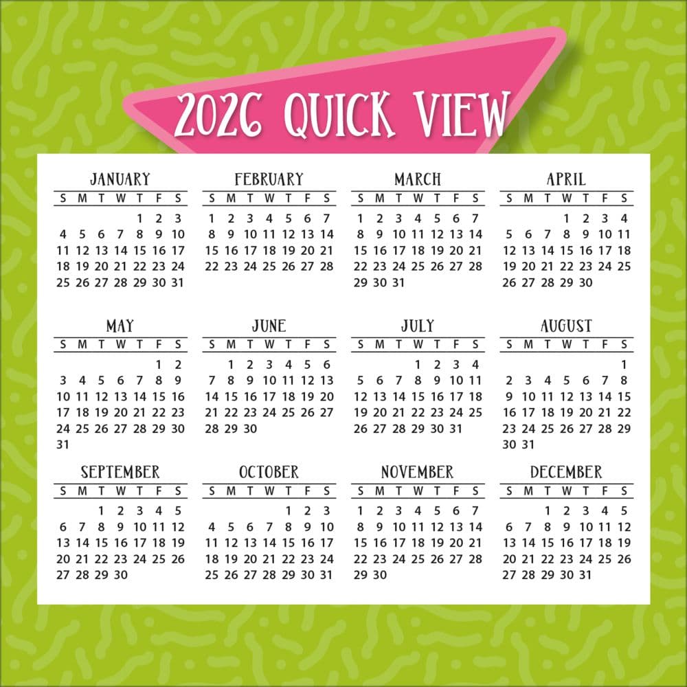 Everydays A Holiday Photo 2026 Desk Calendar_ALT4