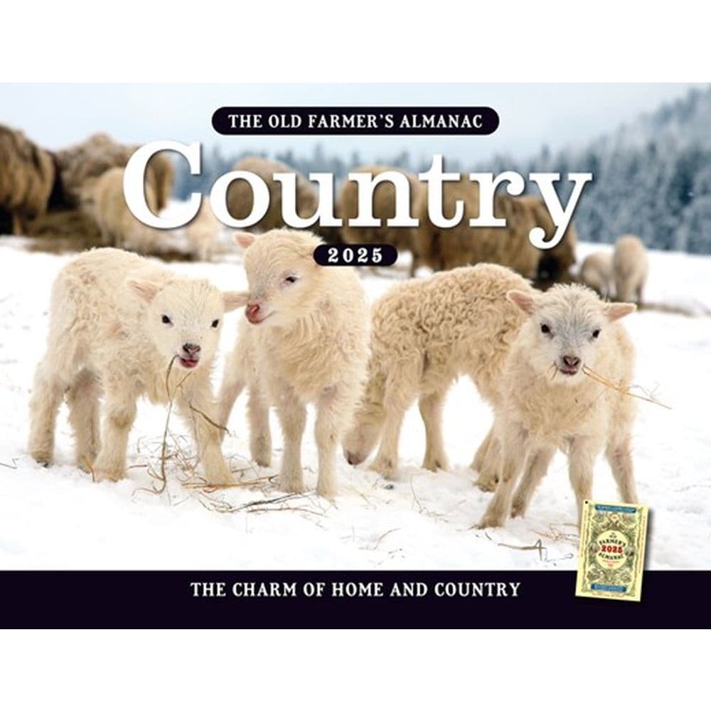 Old Farmers Almanac Country 2025 Wall Calendar