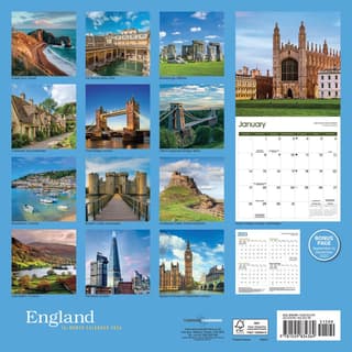 Acheter Coastlines of Britain Calendar 2024