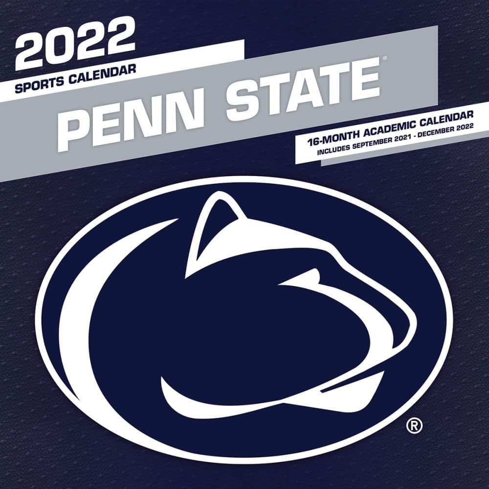 Penn State Calendar 2022 Customize and Print
