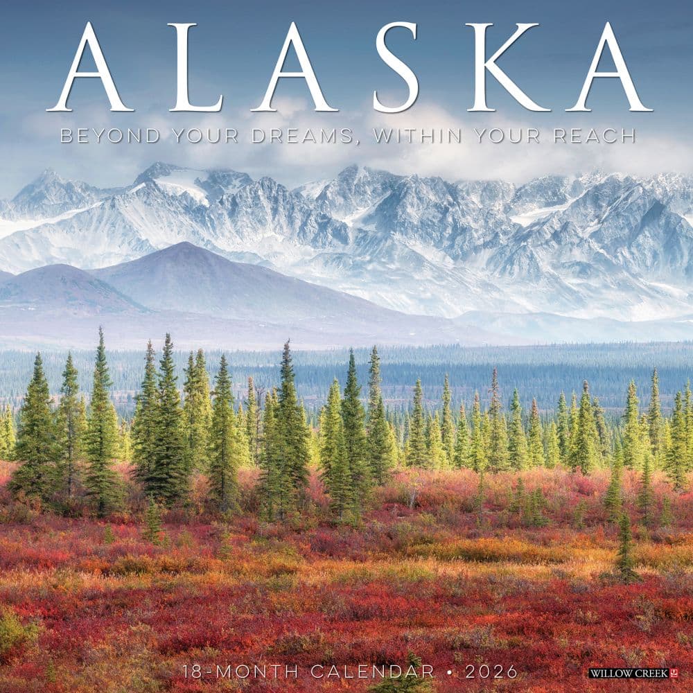 Alaska 2026 Wall Calendar Main Image