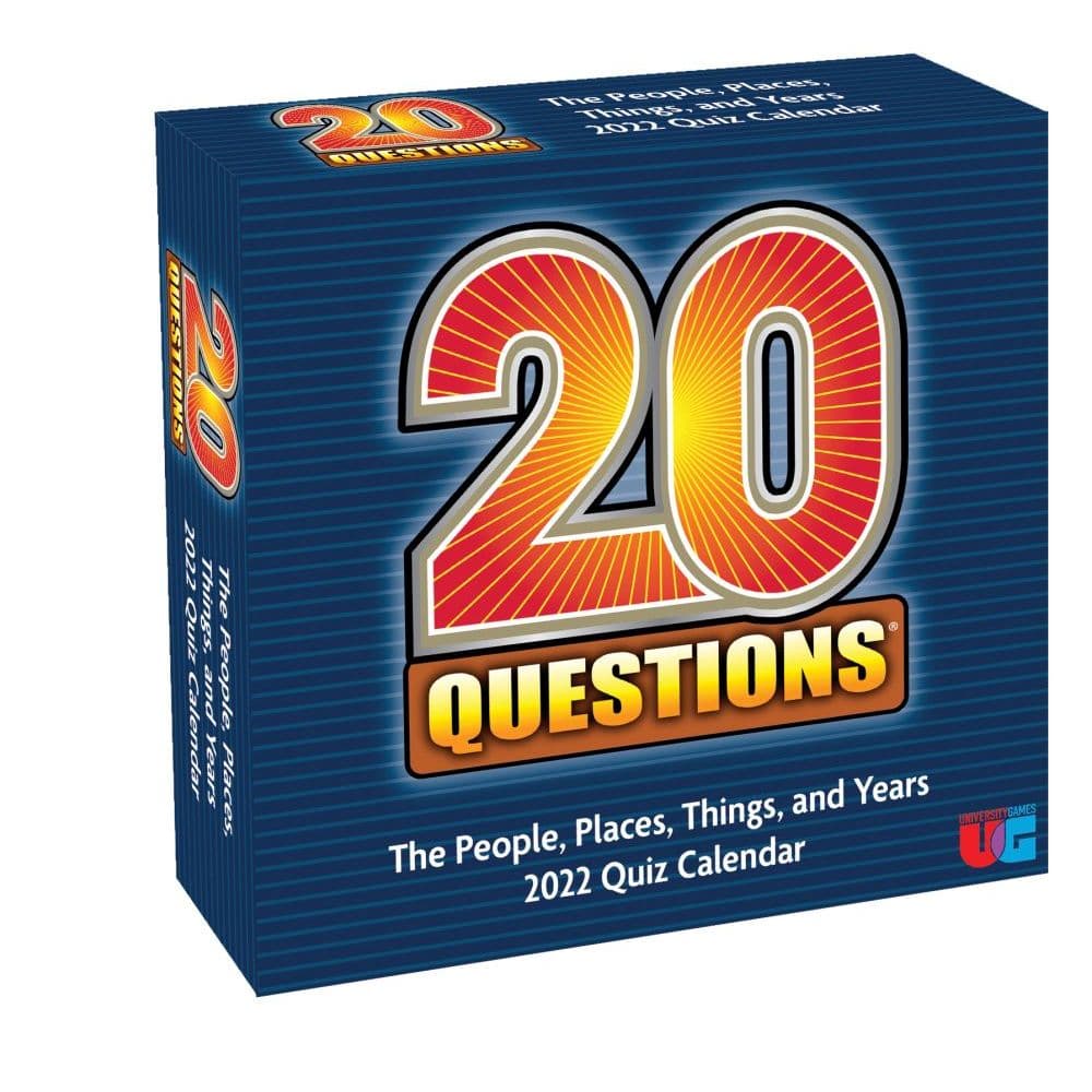 20 Questions 2022 Day-to-Day Calendar