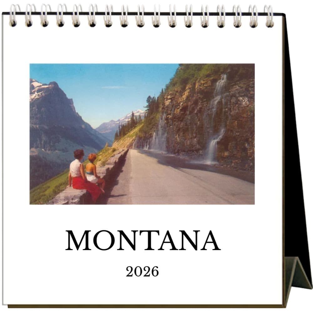 Montana Nostalgic 2026 Easel Desk Calendar Main Product Image