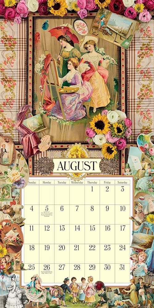 Victoriana 2024 Wall Calendar