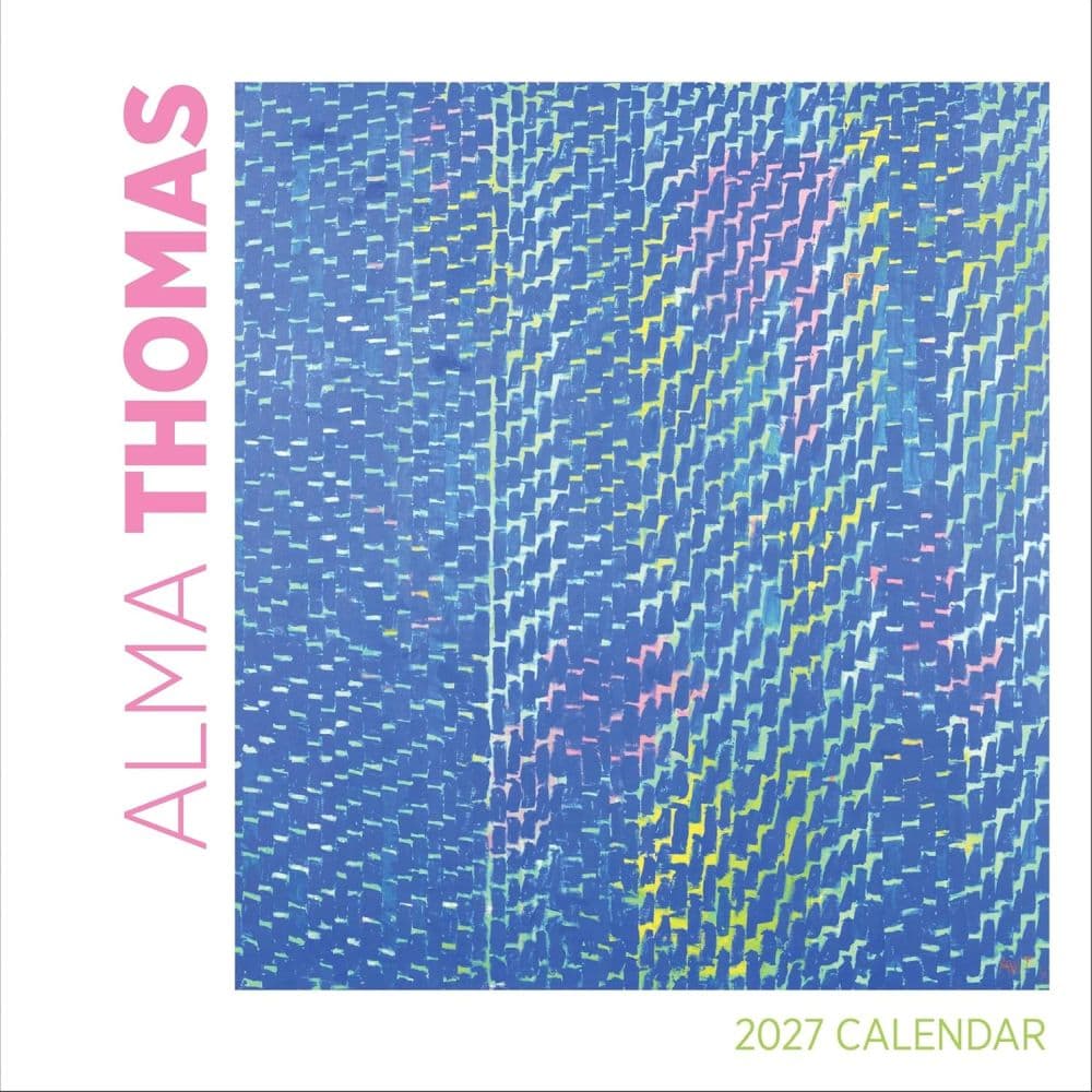 Alma Thomas 2027 Wall Calendar Main Product Image