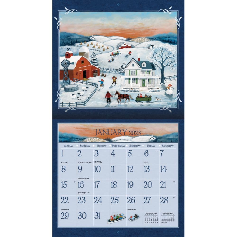 Lang 2023 Wall Calendar Customize and Print