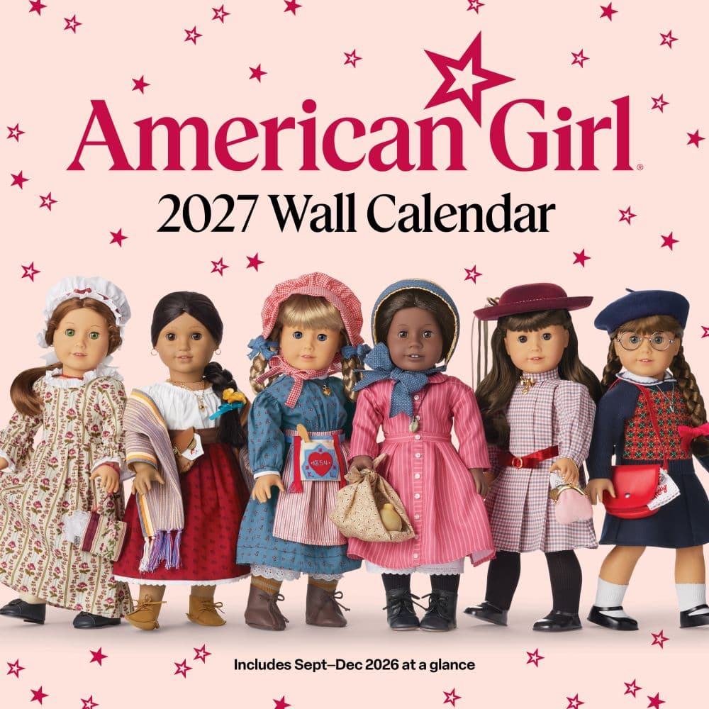 American Girl 2027 Wall Calendar Main Product Image