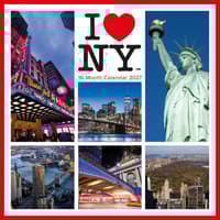 image I Love NY Photographs 2027 Wall Calendar Main Product Image