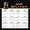 image NHL Vegas Golden Knights 2027 Desk Calendar Third Alternate Image