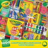 image Crayola Artist Table 1000 Piece Puzzle First Alternate Image width=&quot;1000&quot; height=&quot;1000&quot;