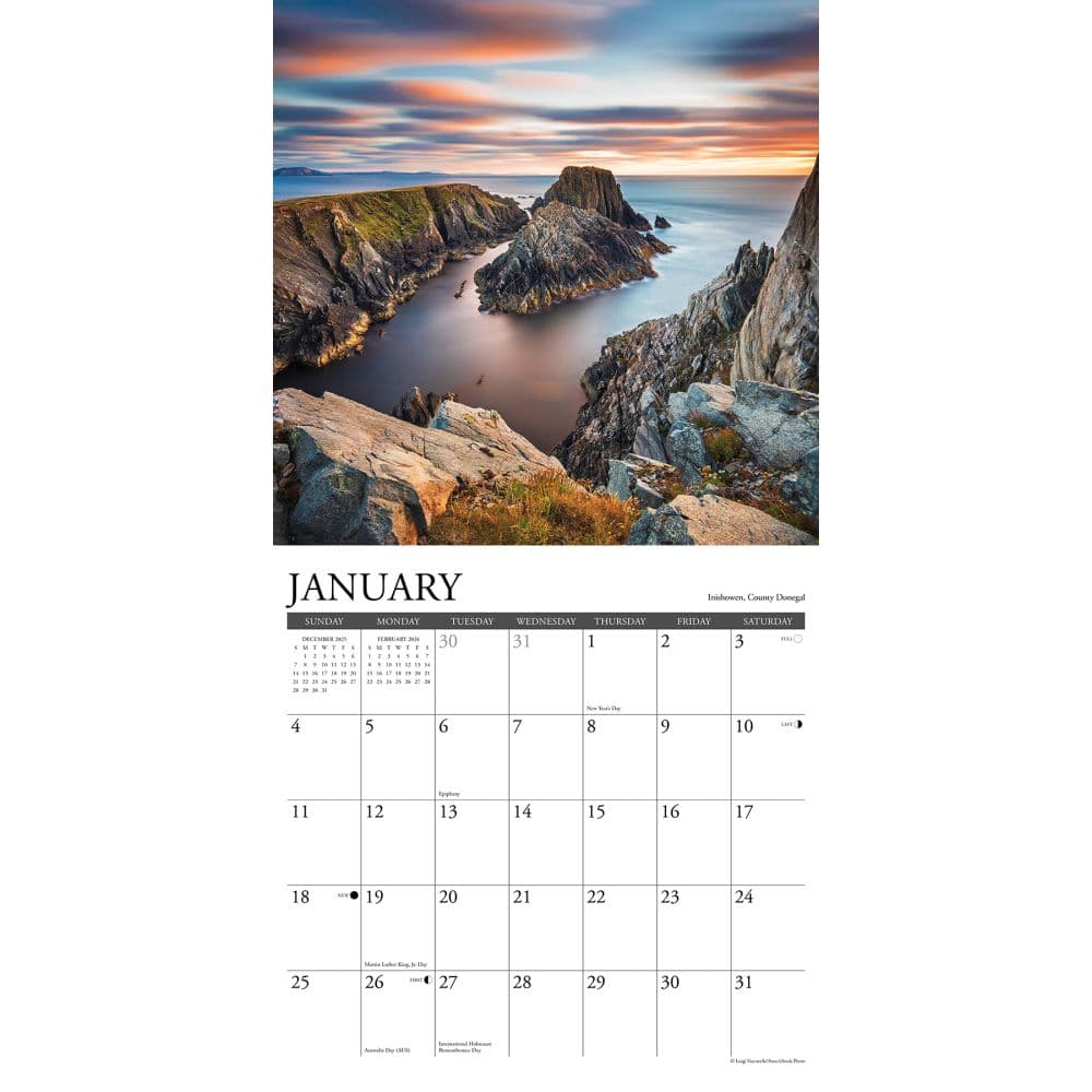 Ireland 2026 Wall Calendar Second Alternate Image