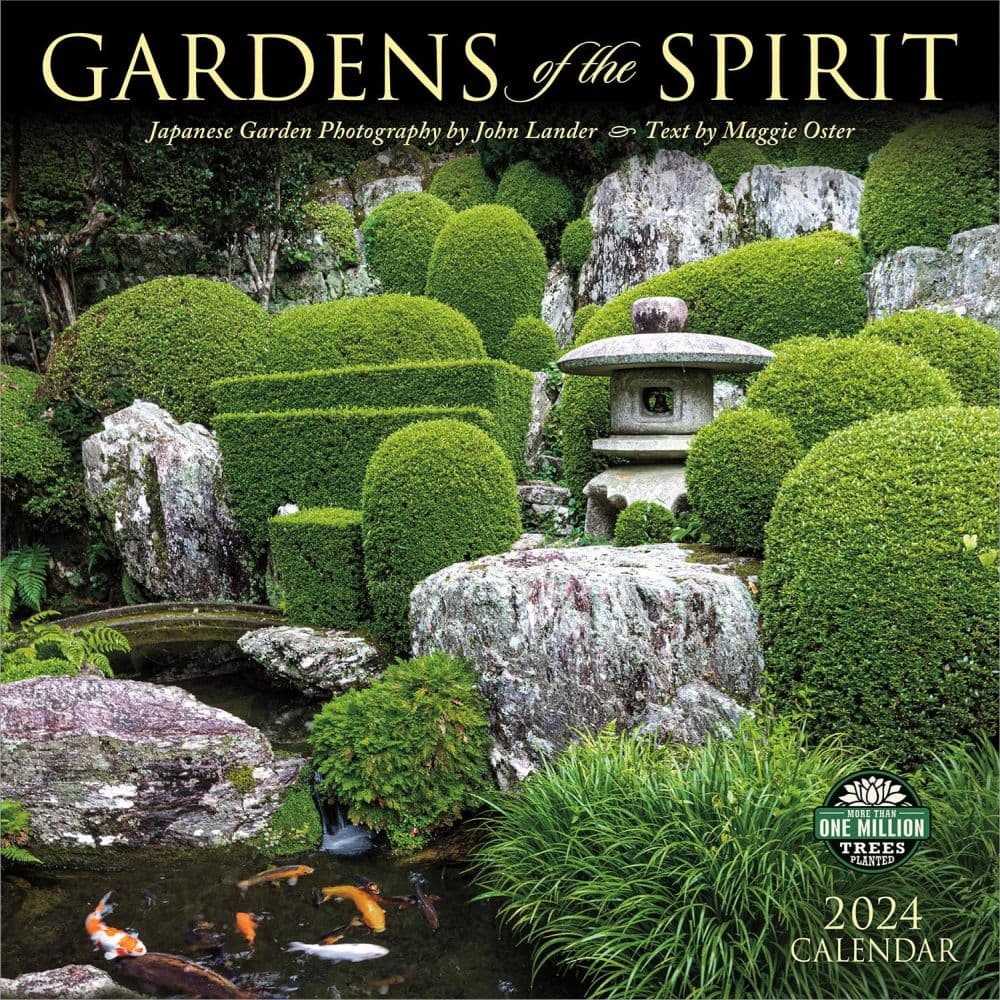 Gardens of the Spirit 2024 Wall Calendar Main