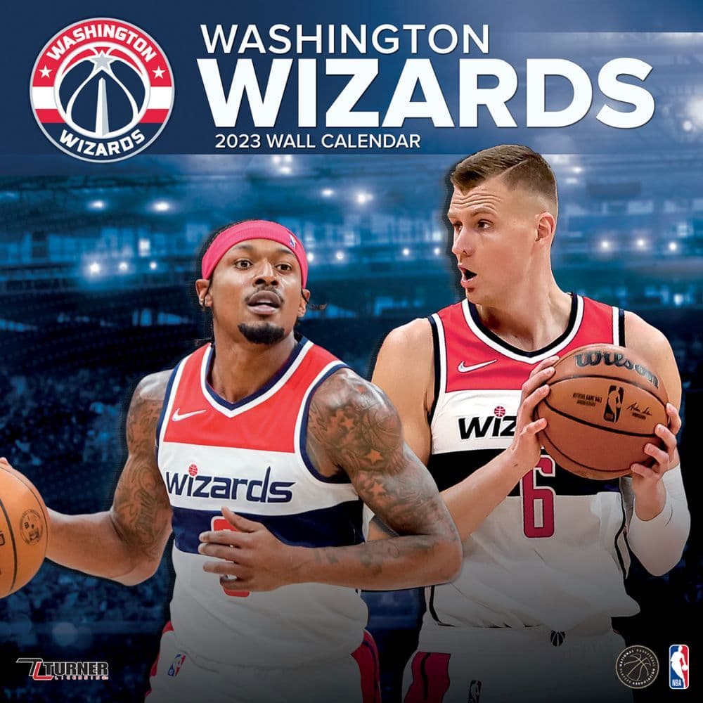Turner Licensing NBA Washington Wizards 2023 Wall Calendar