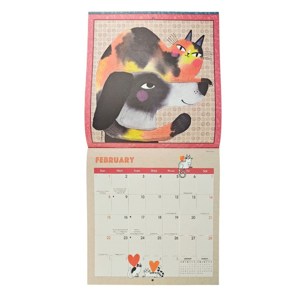Cats and Dogs 2026 Wall Calendar Fourth Alternate Image