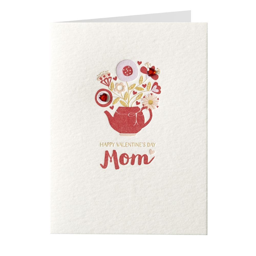 Teapot Floral Mom Valentine&#39;s Day Card Fifth Alternate Image width=&quot;1000&quot; height=&quot;1000&quot;