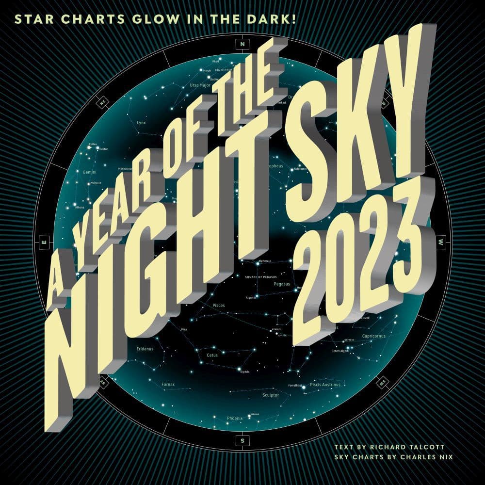 Year of the Night Sky 2023 Wall Calendar