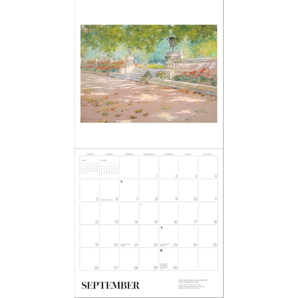 Gardens of the Impressionists 2027 Wall Calendar Fourth Alternate Image