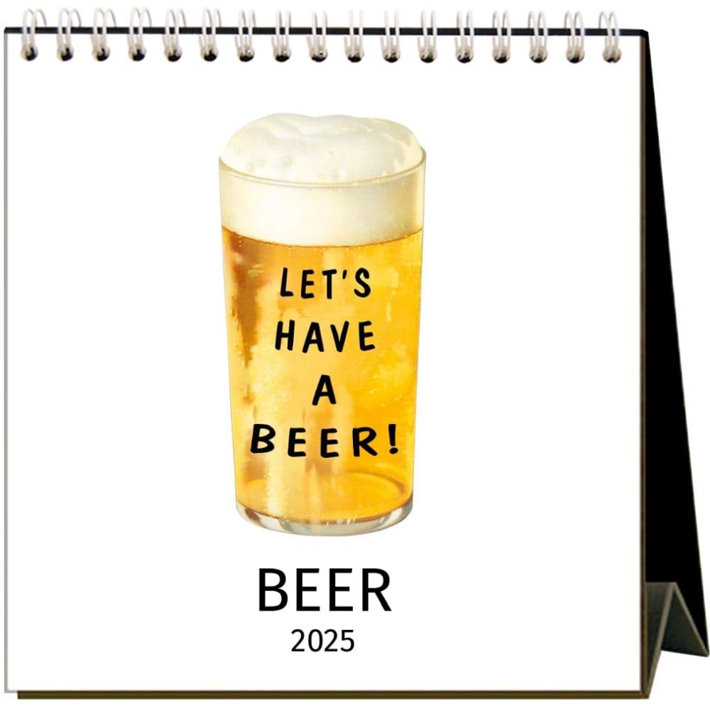Nostalgic Beer 2025 Easel Desk Calendar - Calendars.com