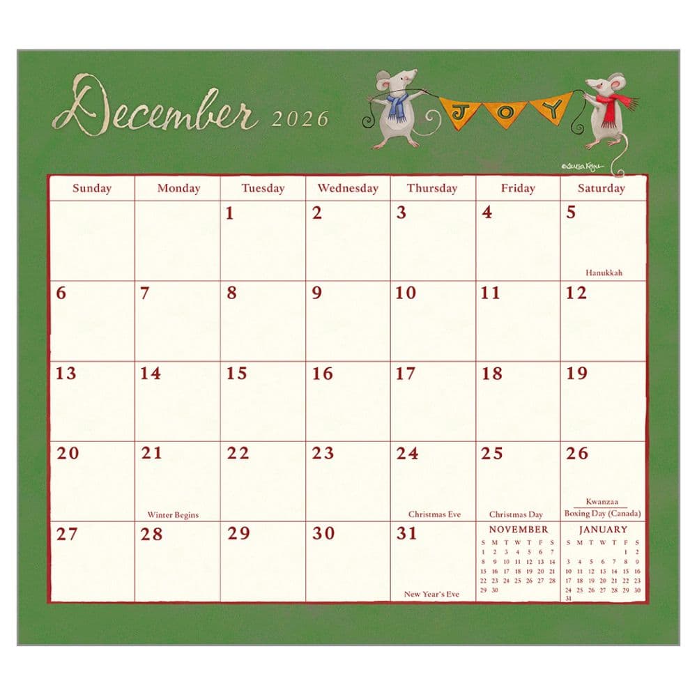 Bears by Teresa Kogut 2026 Wall Calendar Third Alternate Image