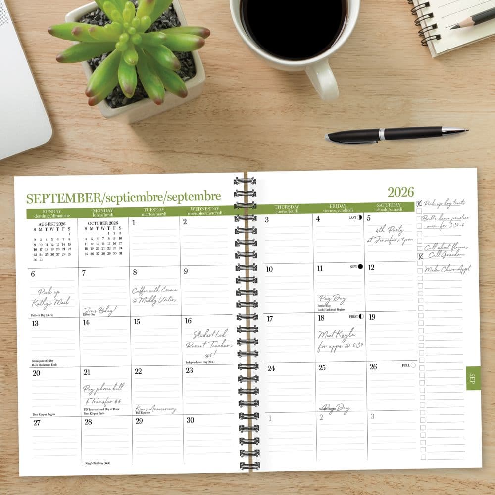 Verdant Folk Academic 2027 Weekly Planner Third Alternate Image